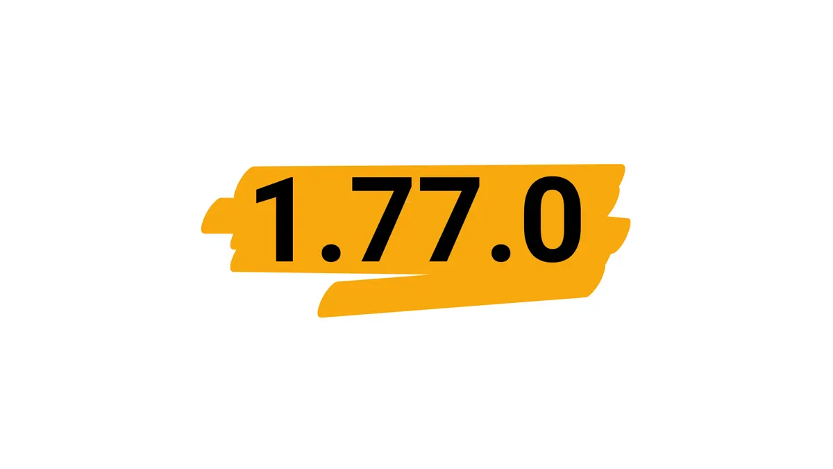 Portada de la versión 1.77.0 de Urvan.