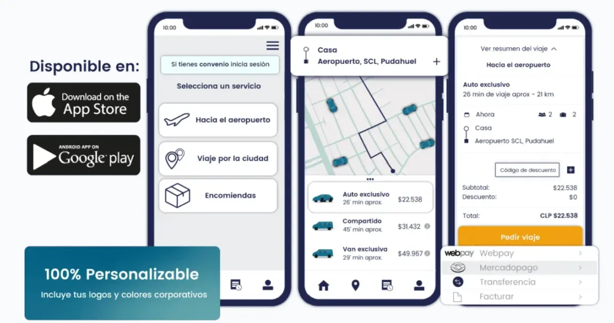 ¡Aumenta tus clientes con una app para empresas de transporte!