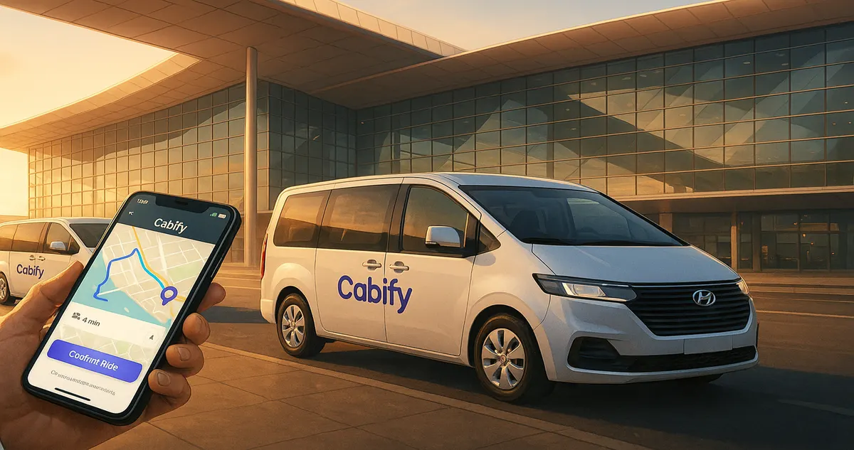 Tecnología móvil de Cabify impulsa transporte en Aeropuerto de Santiago